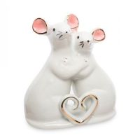 Статуэтка "Влюбленные мышки" 